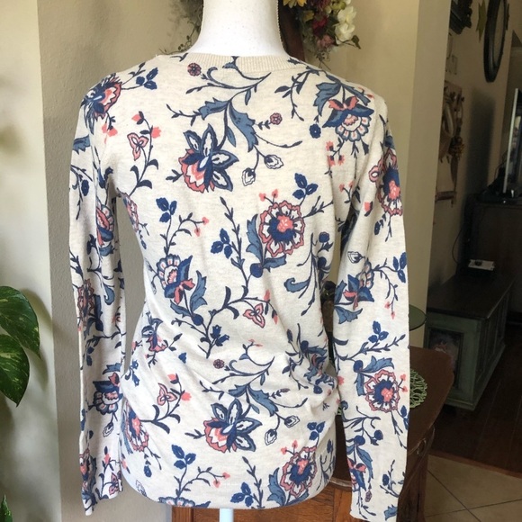 Old Navy Floral Print Crew Neck Sweater  G138 - Picture 4 of 7